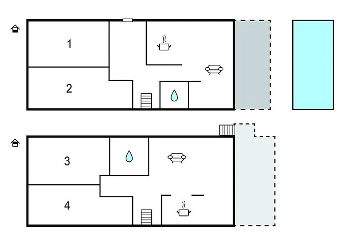 Ferienhaus Apartma Petra Dekani